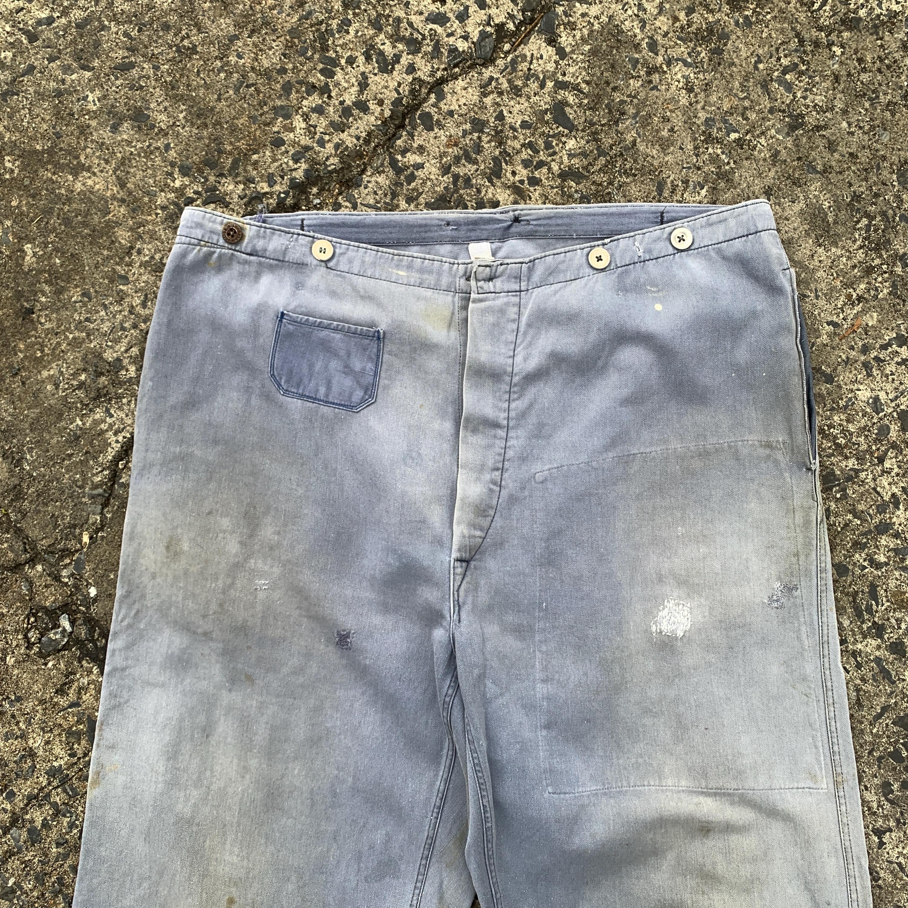 40's〜50's Euro vintage pants 40s Vintage Euro Swiss Work Pants - Etsy