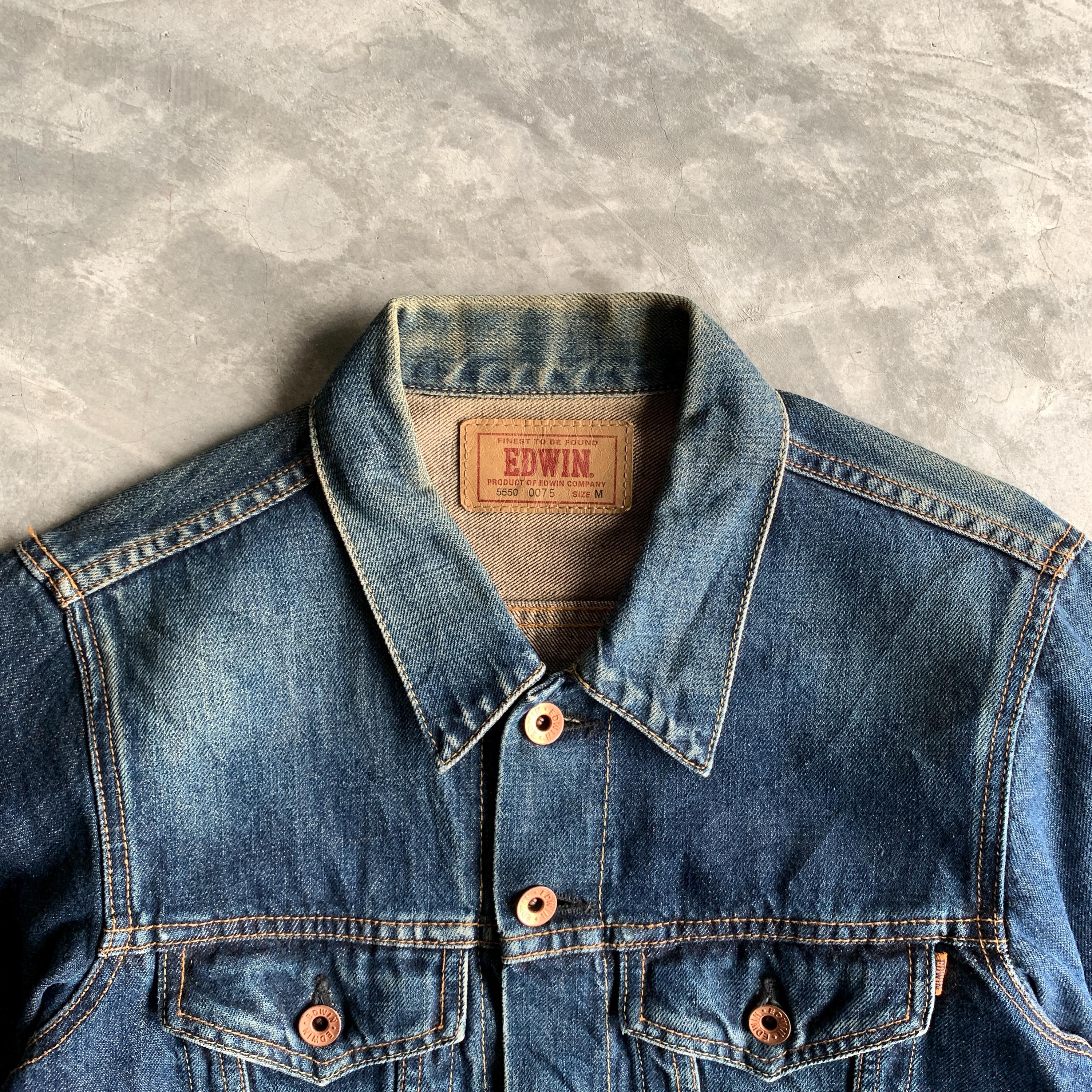 Red Selvedge Trucker Jacket 'edwin' 5550 Japan - Etsy Red Selvedge Trucker Jacket 'edwin' 5550 Japan - Etsy