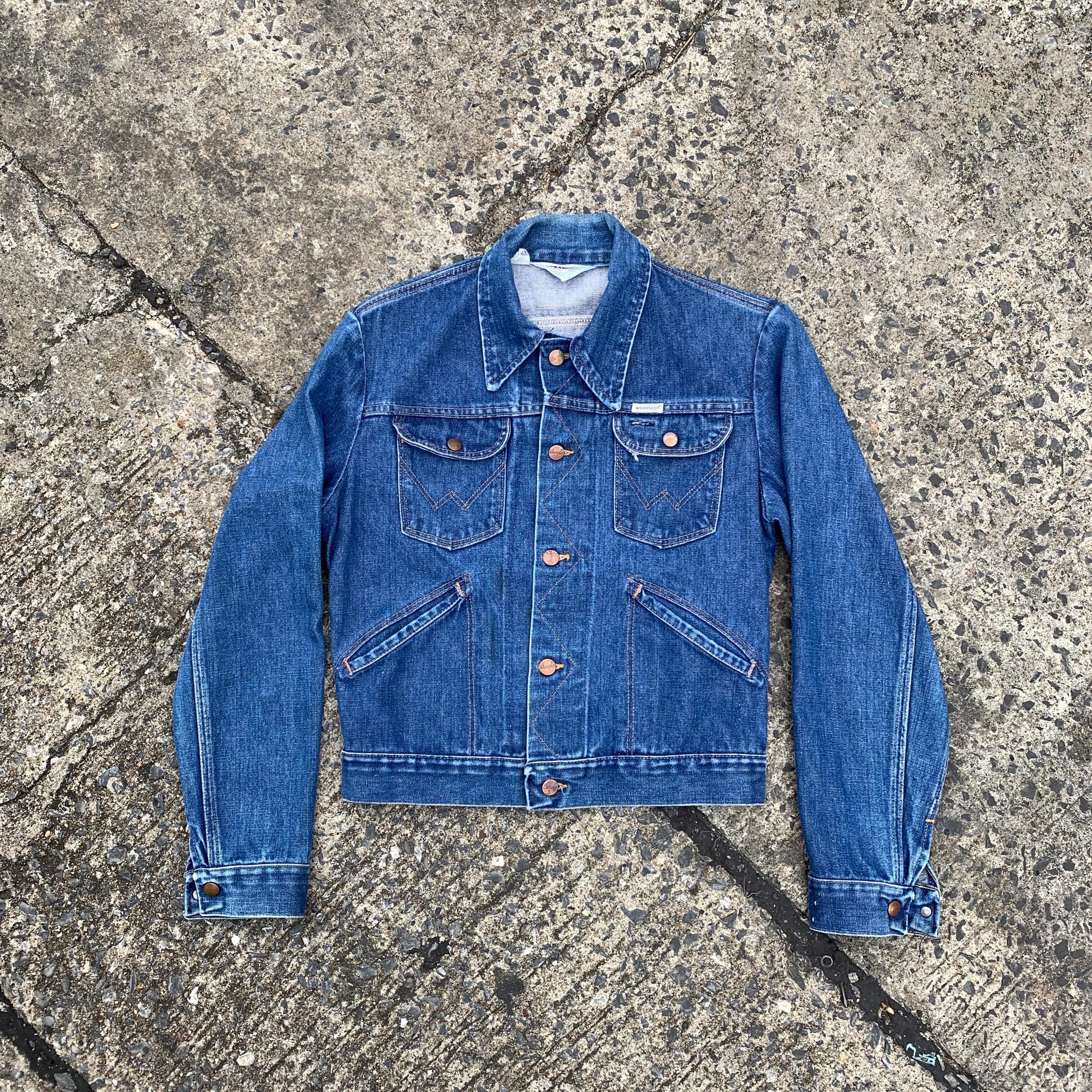 Veste En Jean Vintage Pour Homme – Délavée, Coupe Classique, Manches Longues, Idéale Printemps/automne