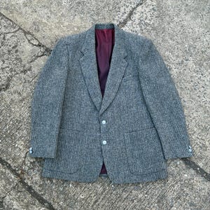 90s Tweed Coat - Etsy