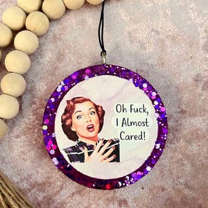 Car Freshie, Air Freshener, Car Decor, Bad Humor Freshie, Glitter, Car Freshie, Car Accessory, Car Freshy, Car Charm, Vintage Pinup Freshie
