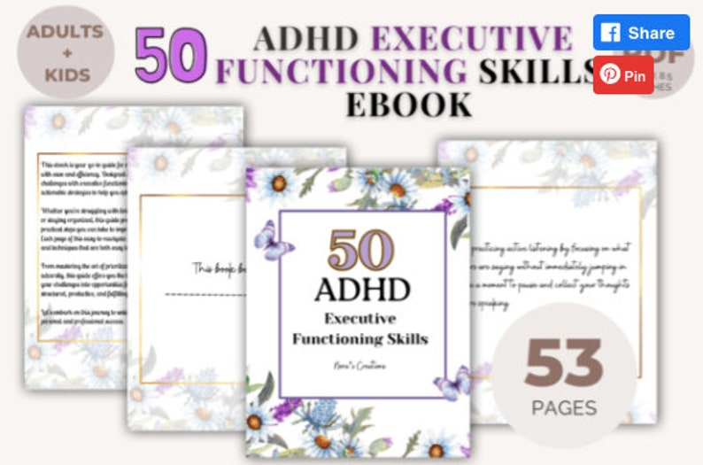 Adhs Training Arbeitsblätter
 50 ADHS Arbeitsblätter zur exekutiven Funktionsfähigkeit ADHS