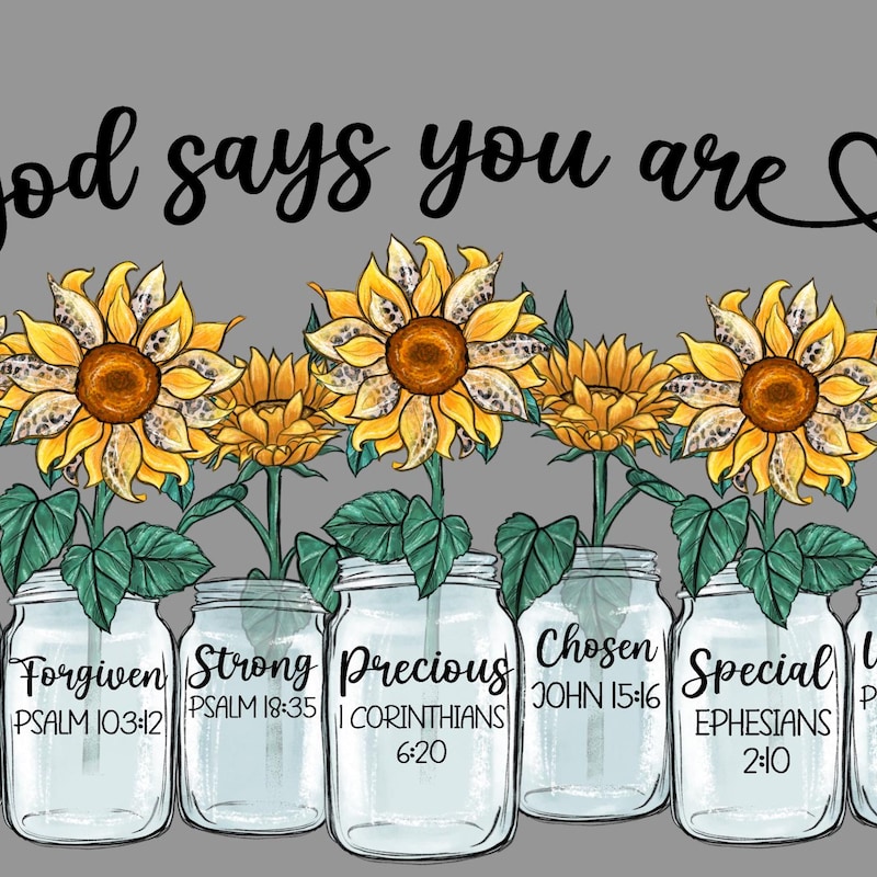 God Says You Are Images - Etsy