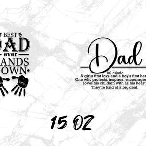 Definizione di papà Tazza da caffè Wrap PNG, Tazza da caffè digitale Wrap, Tazza da caffè regalo per la festa del papà, Tazza da 11oz 15oz Wrap, Download digitale immagine 5