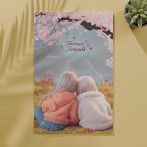 Bezaubernde BFF Schwestern, Freunde für immer png Niedliche BFF Mädchen, PNG, entzückende Schwestern, beste Freunde, Soul Sisters, Freunde für immer