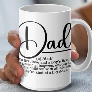 Definizione di papà Tazza da caffè Wrap PNG, Tazza da caffè digitale Wrap, Tazza da caffè regalo per la festa del papà, Tazza da 11oz 15oz Wrap, Download digitale immagine 2
