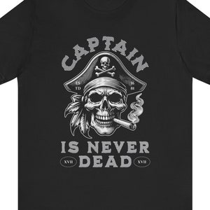 Kapitän wird nie Shirt | Bella Canvas 3001 Unisex T-Shirt | Langlebiges Grafik-T-Shirt | Einzigartiges Geschenk für Segler & Kapitäne Kapitän T-Shirt