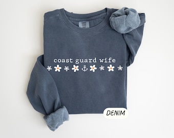 Küstenwache Frau Shirt Küstenwache Frau Sweatshirt Küstenwache Shirt Küstenwache Sweatshirt Militär Frau Shirt Küstenwache Geschenk für Frau USKG T