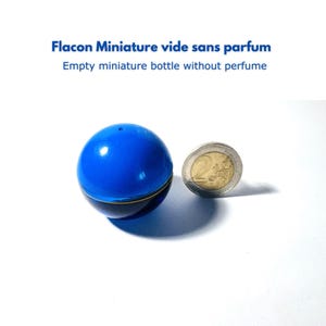 Small Empty Bottle Hit By Yves Rocher | without perfume | 7.5 ml 0.25fl.oz | vintage collectible year 1980 | sold without box