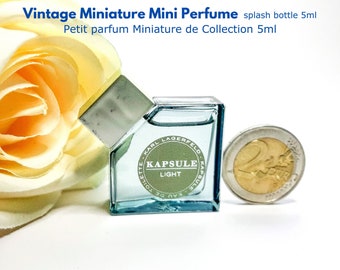 Rare KAPSULE LIGHT Perfume by Karl Lagerfeld - Vintage collectible miniature,Eau de Toilette 5 ml, sold without the box, from the 2000s