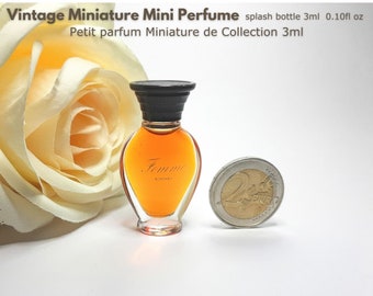 Women&#39;s perfume Femme de Rochas Miniature de Parfum Vintage Mini Mignon collectible, 3 ml 0.10 fl oz USA, sold without the box