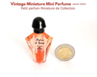 small bottle perfume of Grasse | 2ml not filled | Mini Eau de toilette miniature vintage collection | year 1980 | without box