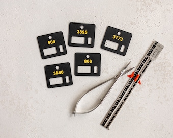 DMC Stopgezette set (504-3895) - Voorgenummerde borduurgarendruppels (24 aangepaste gekleurde druppels)