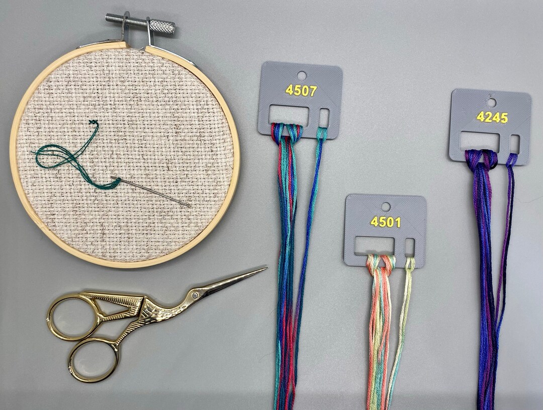 DMC Variegated Set 40004523 Prenumbered Embroidery Floss Drops 84