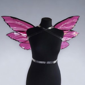 Pink fairy wings, Tinkerbell wings, Wings of the forest fairy, Cosplay wings, Photo props