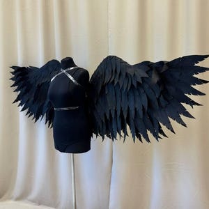 Halloween-Kostüm für Erwachsene, Halloween-Cosplay, Teufelsflügel, Engelsflügel, Dämonenflügel, Rabenflügel, Flügel für Fotoshooting, Halloween-Kostüm