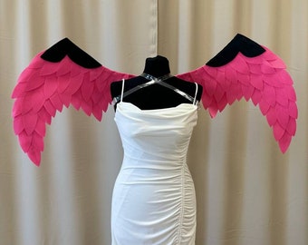 Cosplay Verosika maydays wings Hazbin Cosplay Adam Cosplay Wings Photo Props Halloween cosplay costume Halloween decor Women halloween wings