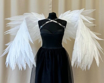White Wings For Dance White Angel Wings Best Decoration Costume Wings For Woman