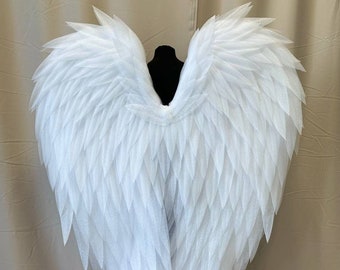 Wings for Cosplay White Angel Wings Big White Wings Large Wings Wedding Accessories