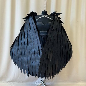 Large Black Wings Big Devil Wings Devil Wings For Decoration Wings Cosplay Photo Prop Wings Wings for performance