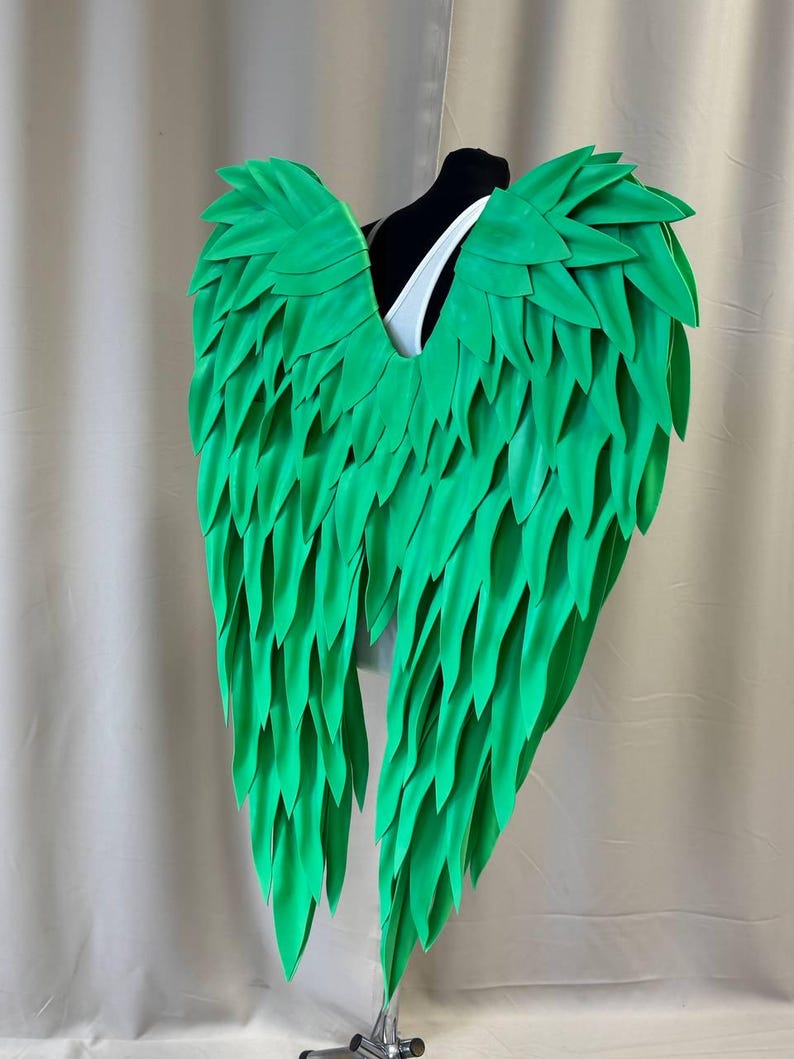 Angel Colorful Wings, Green Wings, Wings for Party, Wings, Cosplay ...