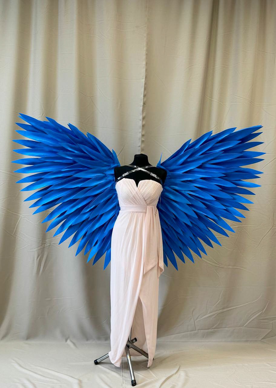ぺんぎん】MAJOH MRcorset Angel Wing blue Blue Angel Wings Memorial
