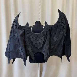 Cape Wings Dragon Wings Cosplay Black Wings Costume Black Bat Wings Wings For Carnival Adult Halloween Costume Wings For Cosplay Perfomances