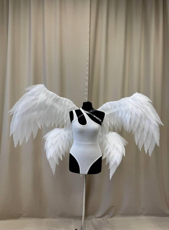 フランドール・スカーレットの羽の作り方 ホワイト 羽根型 コスプレ