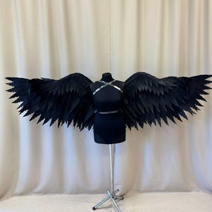 Flügel Cosplay, Engelsflügel, Dämonenflügel, Rabenflügel, Flügel für Fotoshooting, Halloween Kostüm, Halloweenkostüm für Erwachsene, Halloween Cosplay