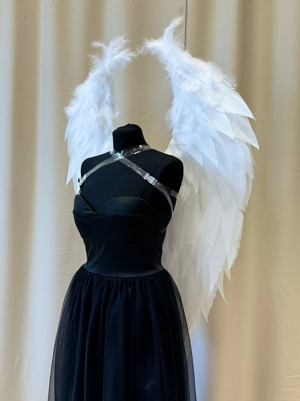 Treat Ürself angel wings mini dress ブラック 商品 – Treat Ürself