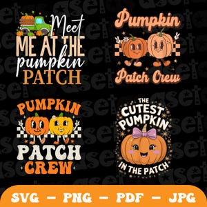 Pumpkin Patch Crew Png Svg, Squadra Halloween Autunno Autunno Png, Autunno Png, Autunno Distressed Png, Maglietta del Ringraziamento con ragazzo zucca retrò Svg