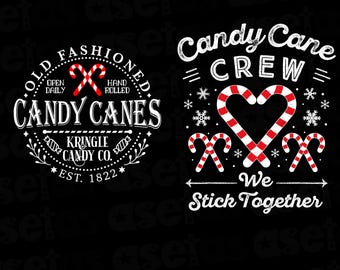 Bastones de caramelo del Polo Norte Png svg, Signo de Navidad de la granja svg, Feliz Navidad svg, Camisa de Navidad svg, Taza de Navidad svg, Candy Cane Christ