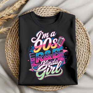 Raised on 90&#39;s R&B Album Cover Svg Png, 90&#39;s party RB Svg Png, Music Lover Png, 90&#39;s R and B Music Svg, Sublimation Design, digital download