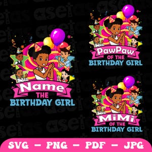 Gracie's Corner Birthday Family Svg Png, Dolls Birthday Party Png, Gracie's Corner Shirt, Name Of the Birthay Girl Png, Costum designe