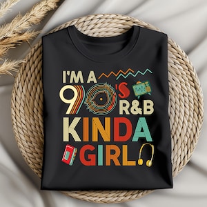 Raised on 90&#39;s R&B Album Cover Svg Png, 90&#39;s party RB Svg Png, Music Lover Png, 90&#39;s R and B Music Svg, Sublimation Design, digital download
