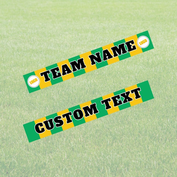 Custom Scarf, Sports Fan Scarf, Football Fan Custom Scarf, Sublimation Print Polyester Fabric Scarf, Fan Scarves, Custom Team Scarf