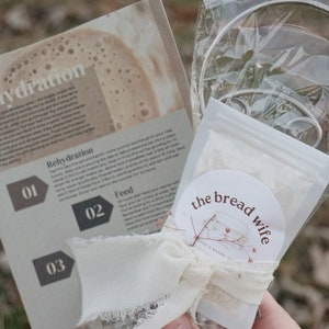 Dehydrated Sourdough Starter Kit
