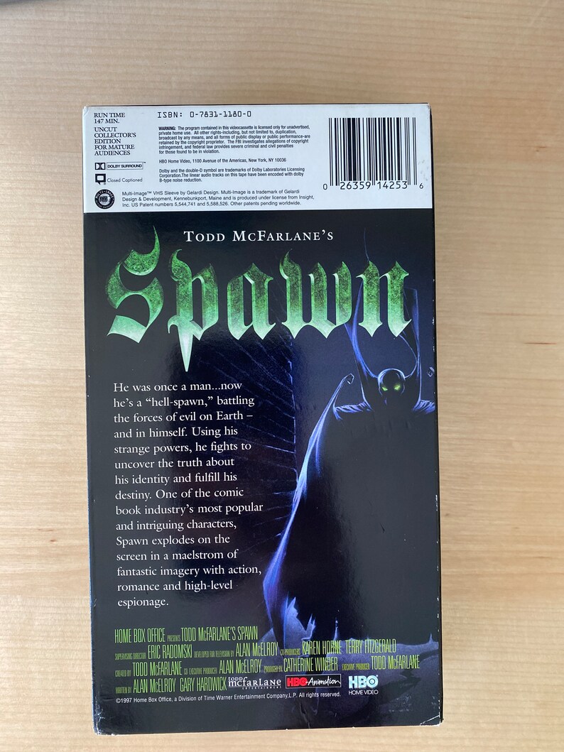 Spawn [1997 - VHS] - Etsy