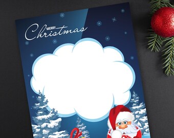 Christmas vector digital new year greeting card in AI, EPS, png and PDF format. christmas, new year greeting christmas postcard, xmas gifts