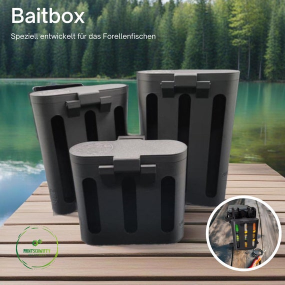 Baitbox Dough Holder Suitable for Meiho, Powerbait Meiho, Holder