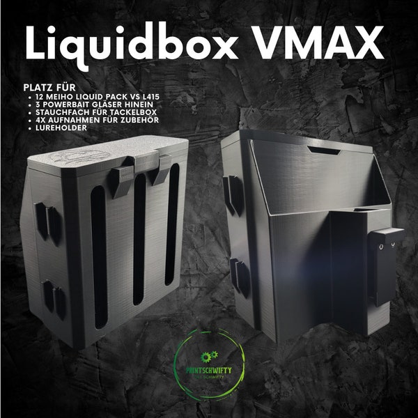 Liquidbox VMAX suitable for Meiho / Liquid Pack VS L415 / Trout fishing / Accessories Meiho