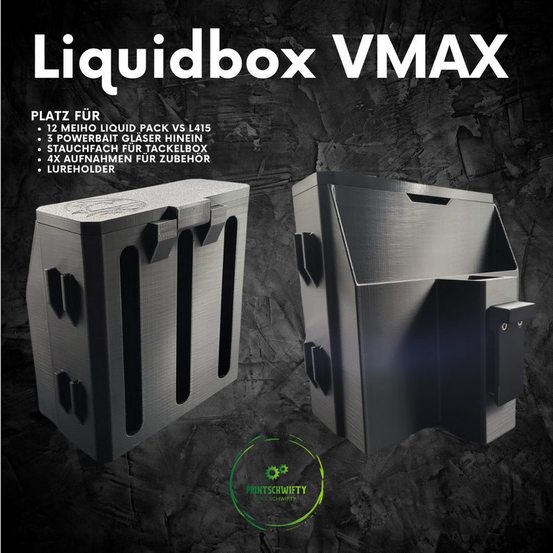 Liquidbox VMAX adapté pour Meiho / Liquid Pack VS L415 / pêche à la truite / accessoires Meiho image 1