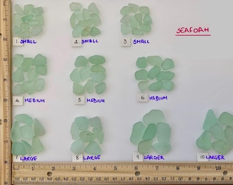 SEAFOAM Craft/Mosaic Sea Glass