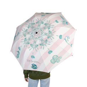 Cape Cod Serenity Rain or Shine Foster Your Destiny Foldable Umbrella