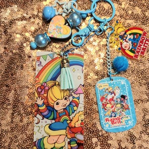 Rainbow Brite Inspired Handmade Keychain Sets 2