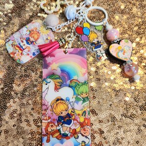 Rainbow Brite Inspired Handmade Keychain Sets 5