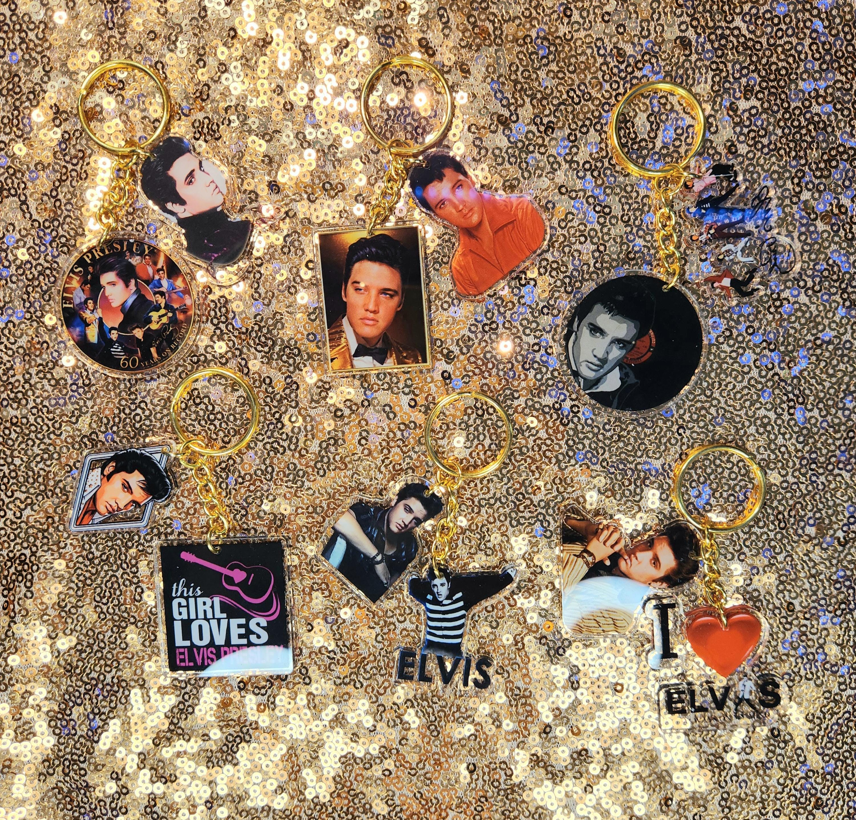 Elvis Presley Keychains - Etsy