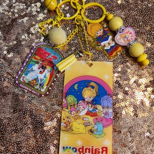 Rainbow Brite Inspired Handmade Keychain Sets 6
