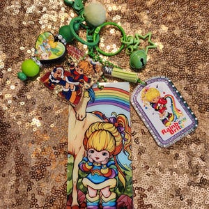 Rainbow Brite Inspired Handmade Keychain Sets 4