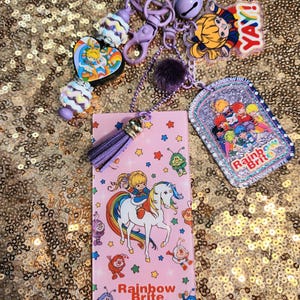 Rainbow Brite Inspired Handmade Keychain Sets 1